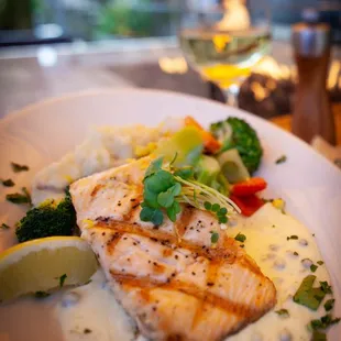 Grilled Salmon