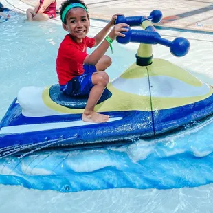 Kids water section