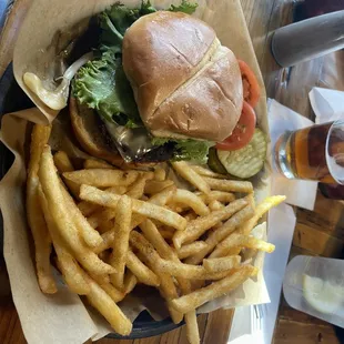 The 104 Burger (Elk Burger)