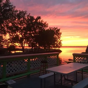 View from the deck bar!