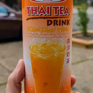 Canned Thai iced tea? Don't mind if I do.
