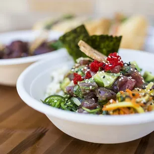 ahi tuna with the house special sauce