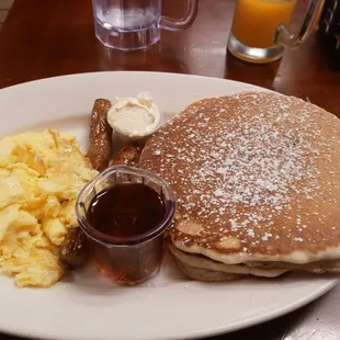 pancakes, food