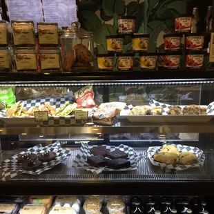Some great selections for a snack, dinner, or desert at the cafe!