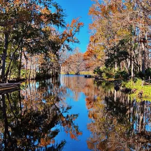 The location is right off the water, and many patrons boat up.