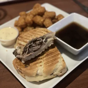 The Cove French Dip Panini