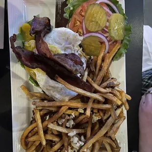 No Carb open The Cove Cali Burger and Garlic Fries