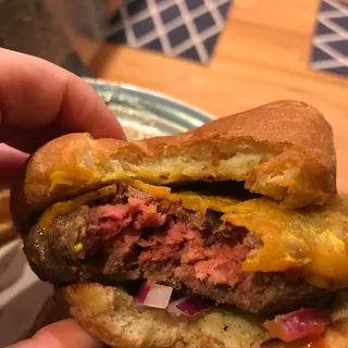 The 1/2 lb. Cove Classic Cheeseburger