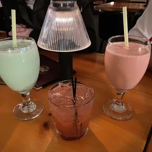 Grasshopper and pink squirrel