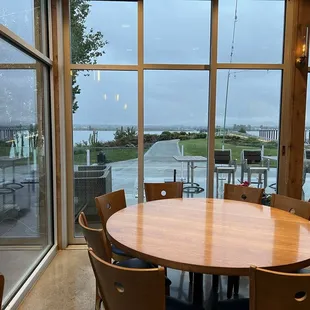 Cloudy view of the Columbia River