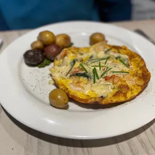 Wild Shrimp Frittata