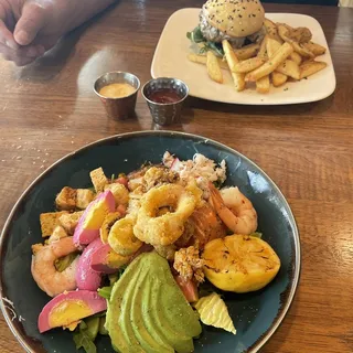 Seafood and Avocado Salad