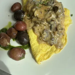 Wild Shrimp Omelet