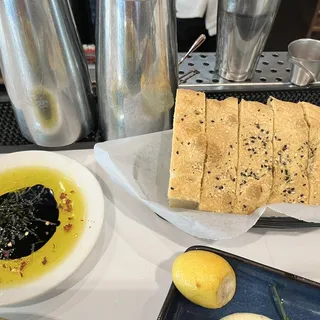 Seed Crusted Focaccia