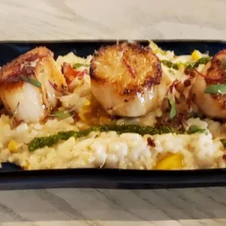 Plancha Seared Jumbo Sea Scallops