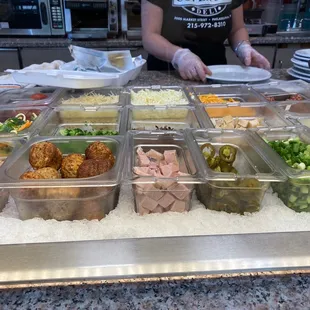 Baked potato station