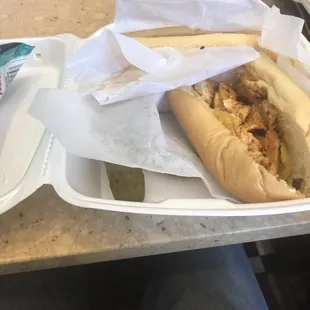 Buffalo Chicken Cheesesteak