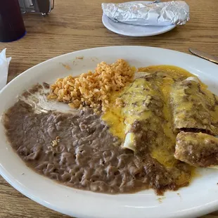 Enchilada lunch