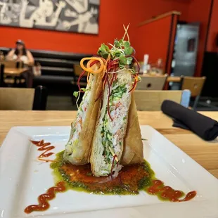 Lobster &amp; Crab Spring Rolls