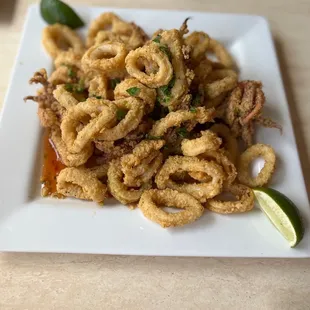Crispy Calamari "T &amp; T"