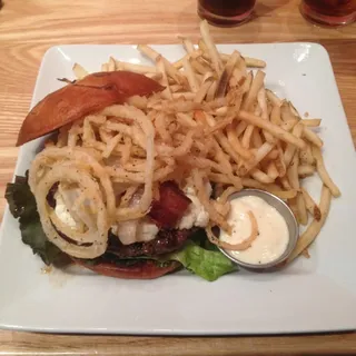 The Boursin Bacon Burger*