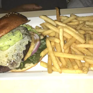 The Thundering Herd Bison Burger*