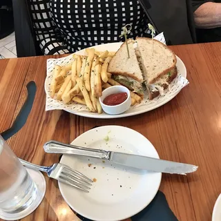 Chicken Salad Sandwich Lunch
