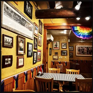 Inside the dining room