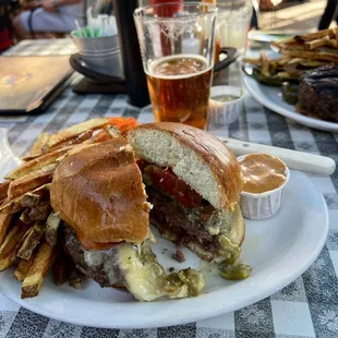 Hatch Chili Burger