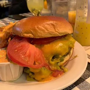 Award Winning Green Chili Cheeseburgers