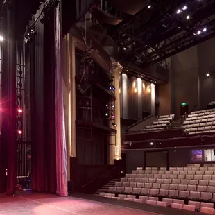 View of audience from stage