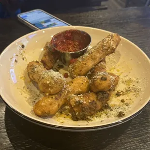 garlic parm breadsticks appetizer