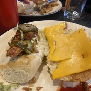 Brimstone chicken sandwich