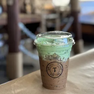 Avocado Coffee... so much ice