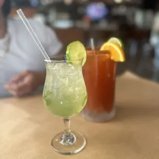 Soju mojito  Michelada