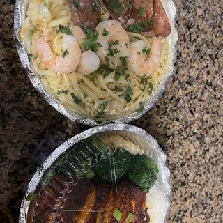 Blacken Salmon Rice Bowl
