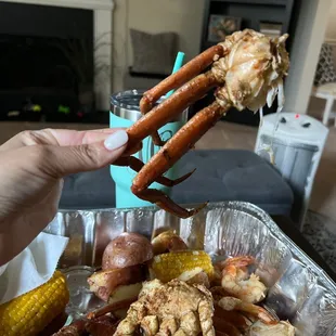 This is supposed to be a snow crab leg