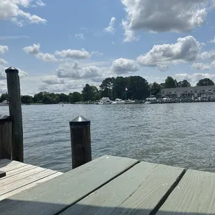 the view from our table