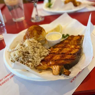 a plate of food