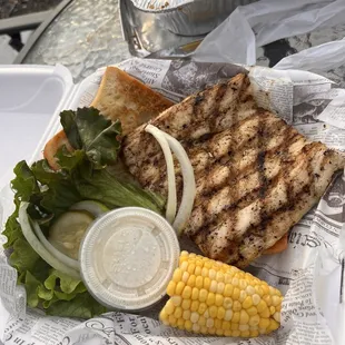 Mahi Mahi Sandwiches