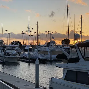 Beautiful sunsets on the bay