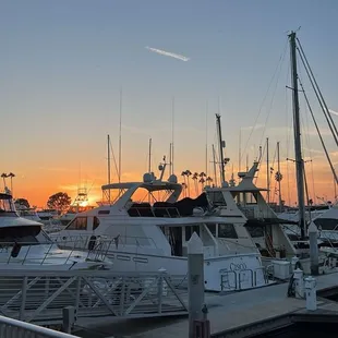 Got to enjoy the Beautiful Sun Setting from our table