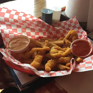 Calamari and Chips