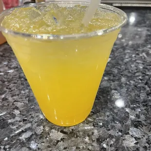 Delicious fresh squeezed orange crush