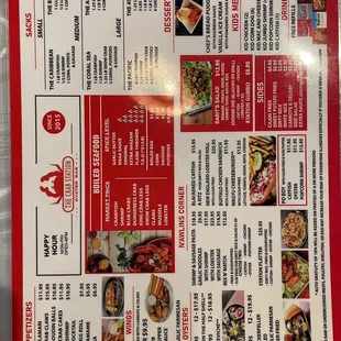 Current menu