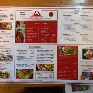 Full Menu