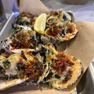 Oyster Bacon Rockefeller