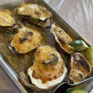 Cajun Garlic Parmesan Oysters