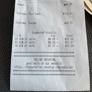 Notice customer change is wrong