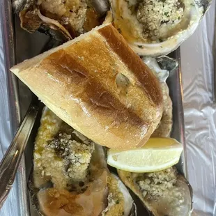 Charbroiled Oysters